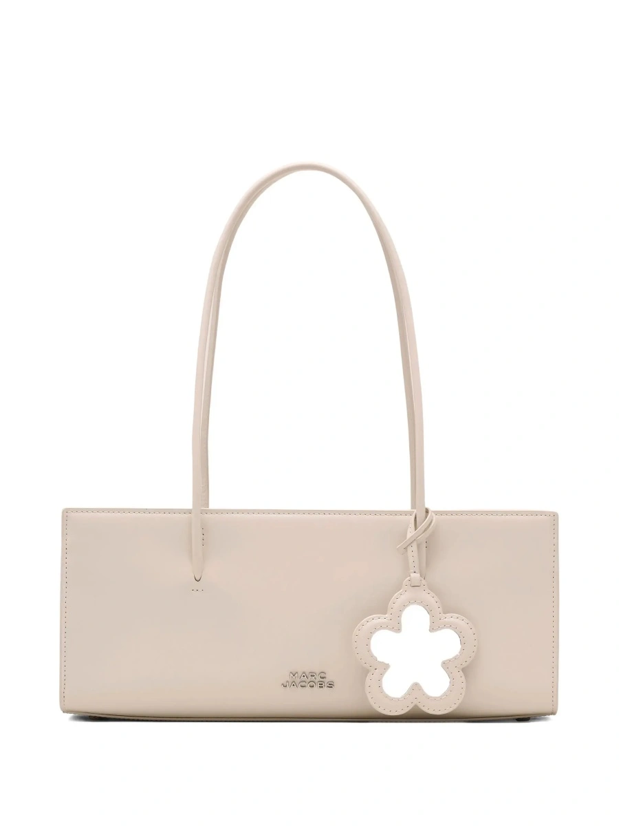 Geanta de umar Marc Jacobs alba din piele - Img 8