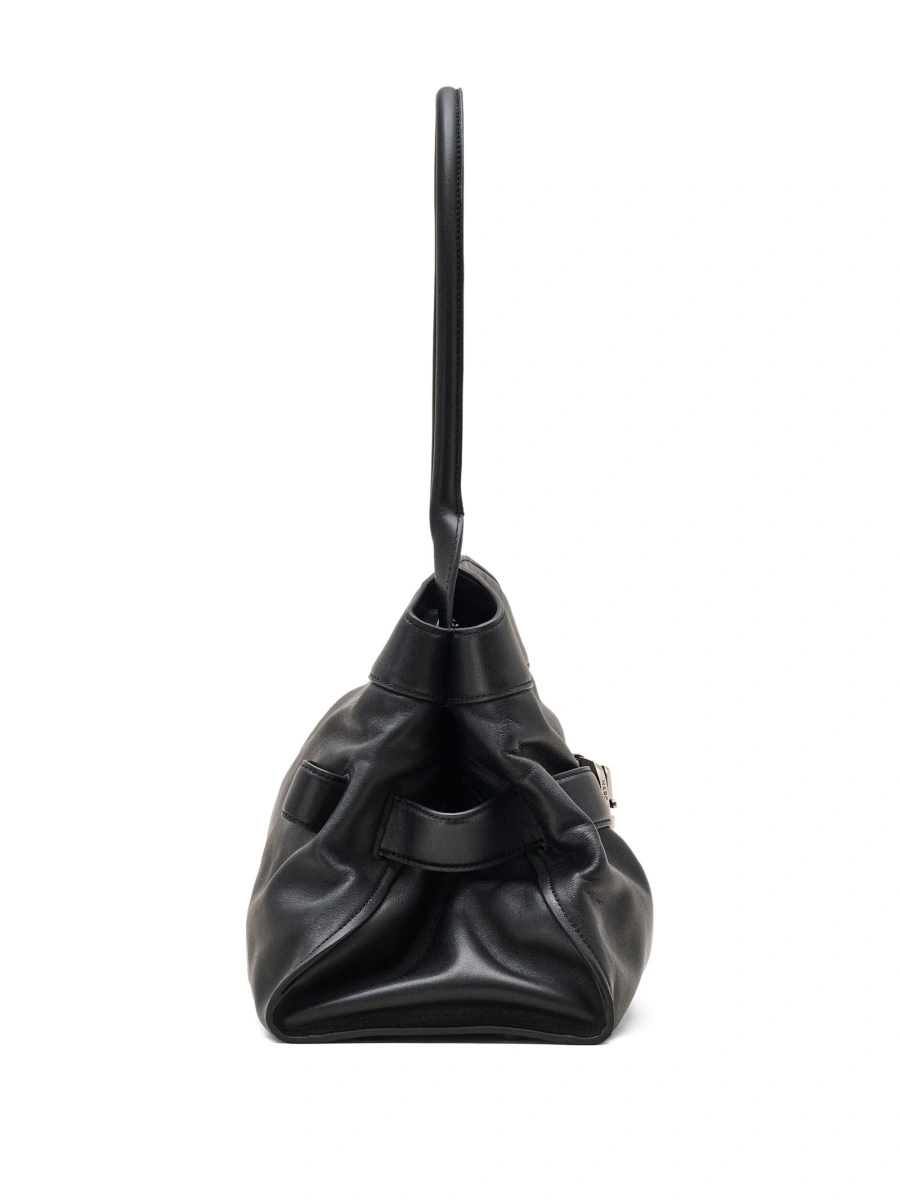 Geanta de umar Marc Jacobs neagra din piele - Img 5