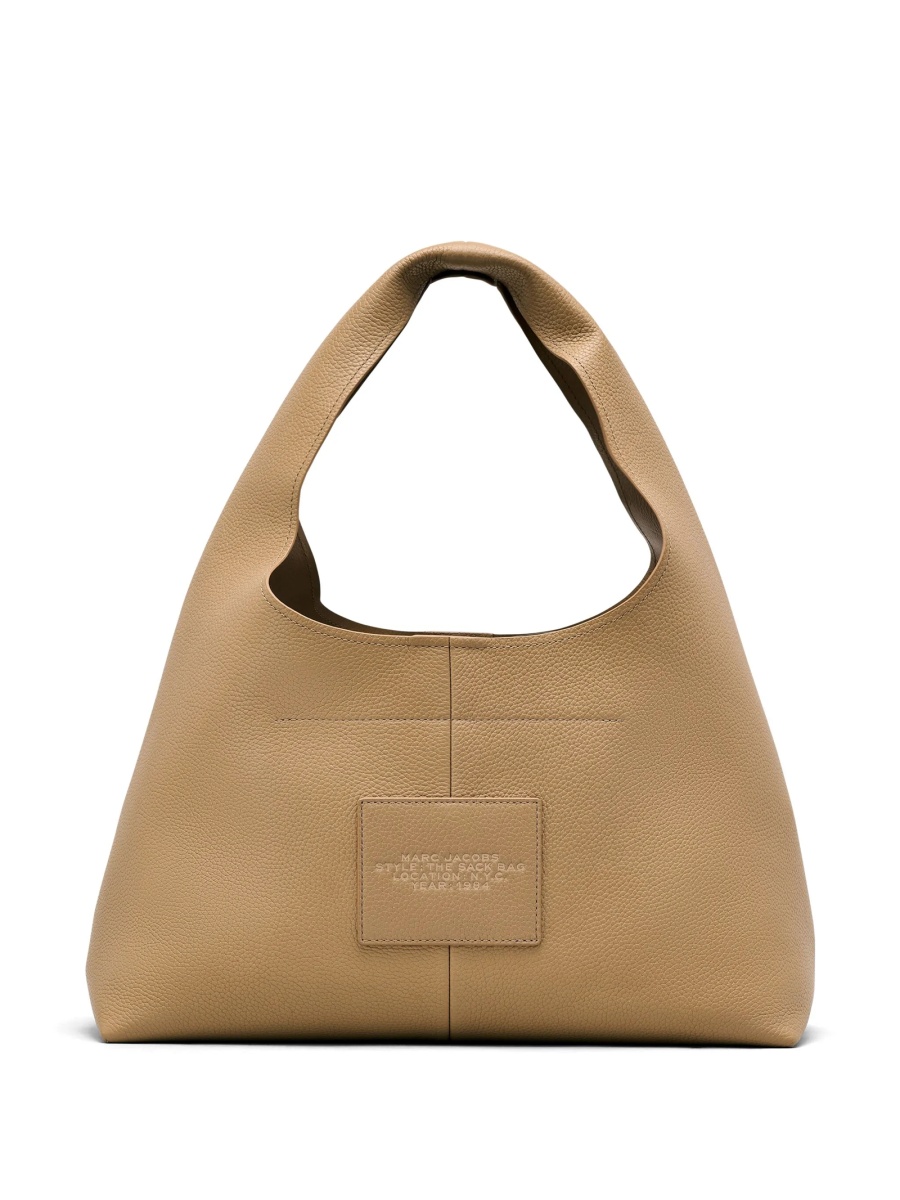 Geanta de umar Marc Jacobs neutra din piele - Img 4