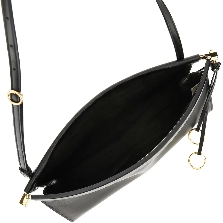 Geanta de umar Medium 'Le Click East West' leather bag - Img 3