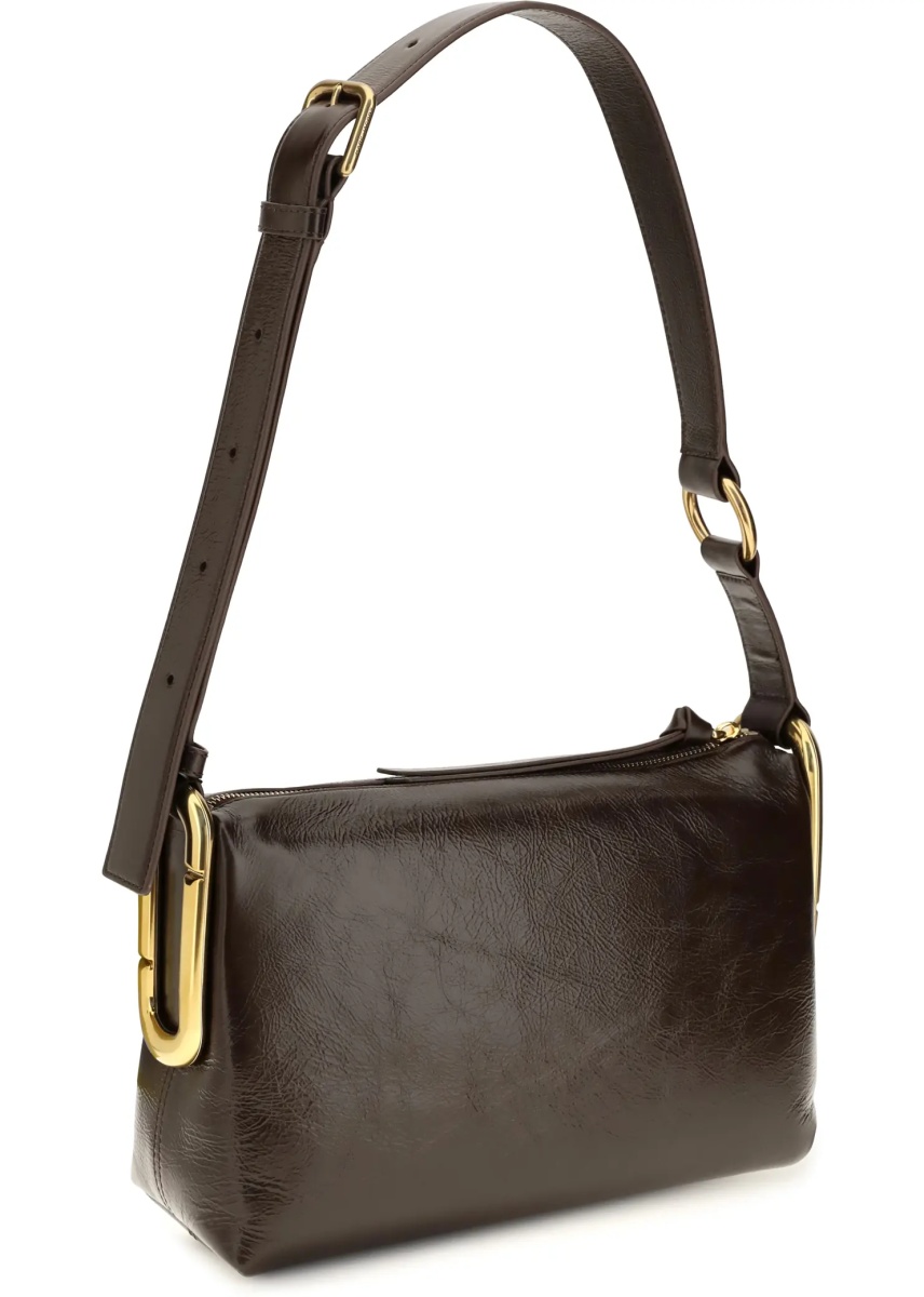 Geanta de umar Medium Scene leather Shoulder Bag - Img 3