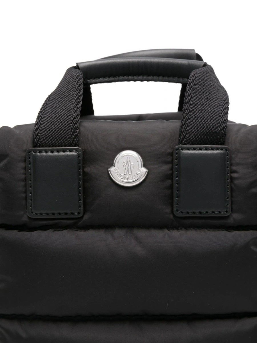 Geanta de umar Moncler neagra din poliamida - Img 4