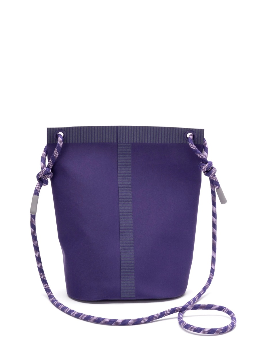 Geanta de umar Moncler violet din poliamida - Img 2