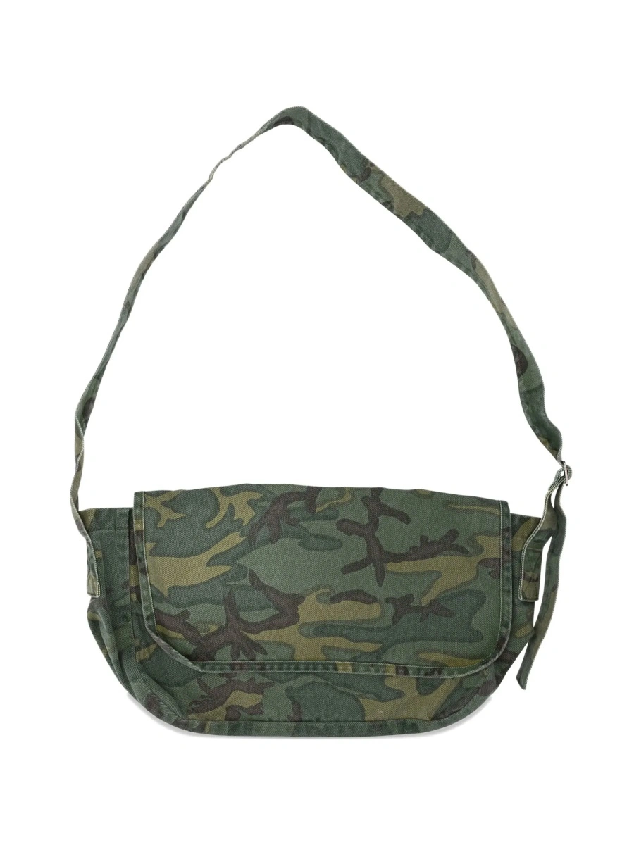 Geanta de umar "Reversible News Paper Bag" Large Shoulder Bag - Img 6