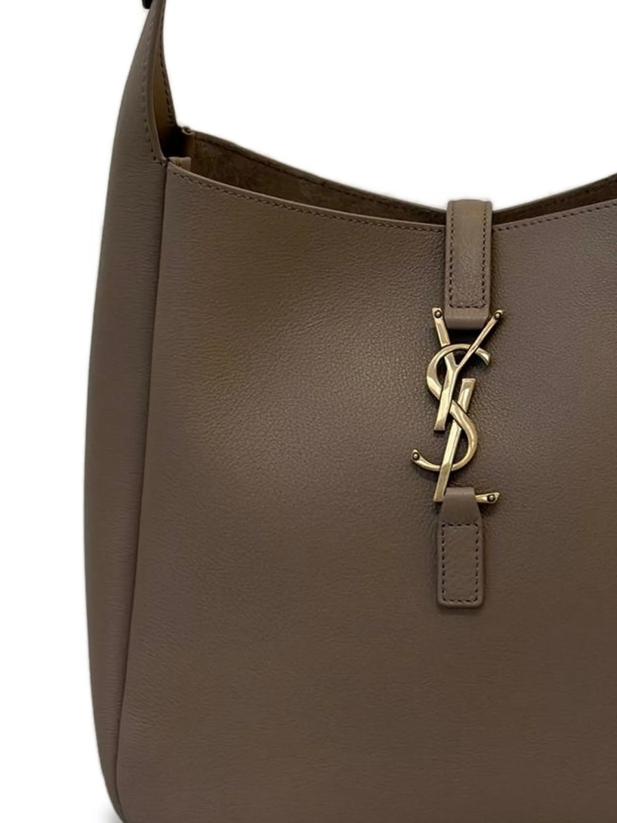 Geanta de umar Saint Laurent gri din piele - Img 2