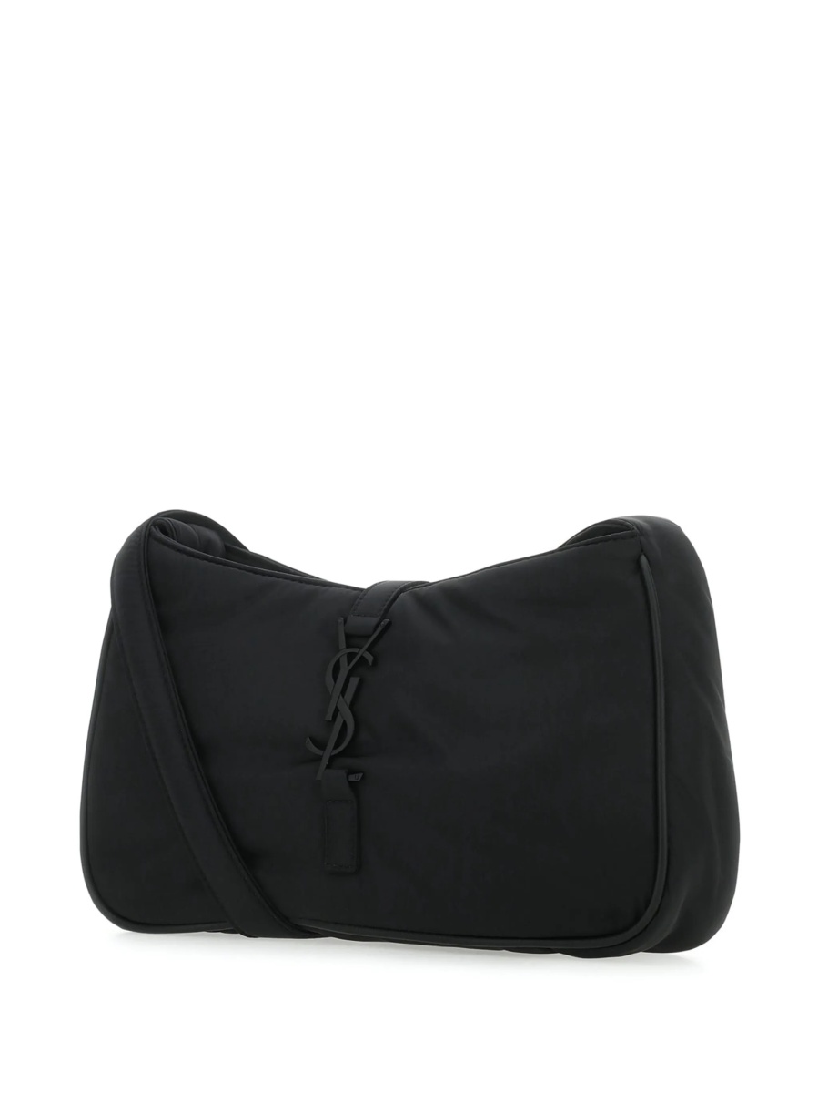 Geanta de umar Saint Laurent neagra din nylon si bos taurus - Img 3
