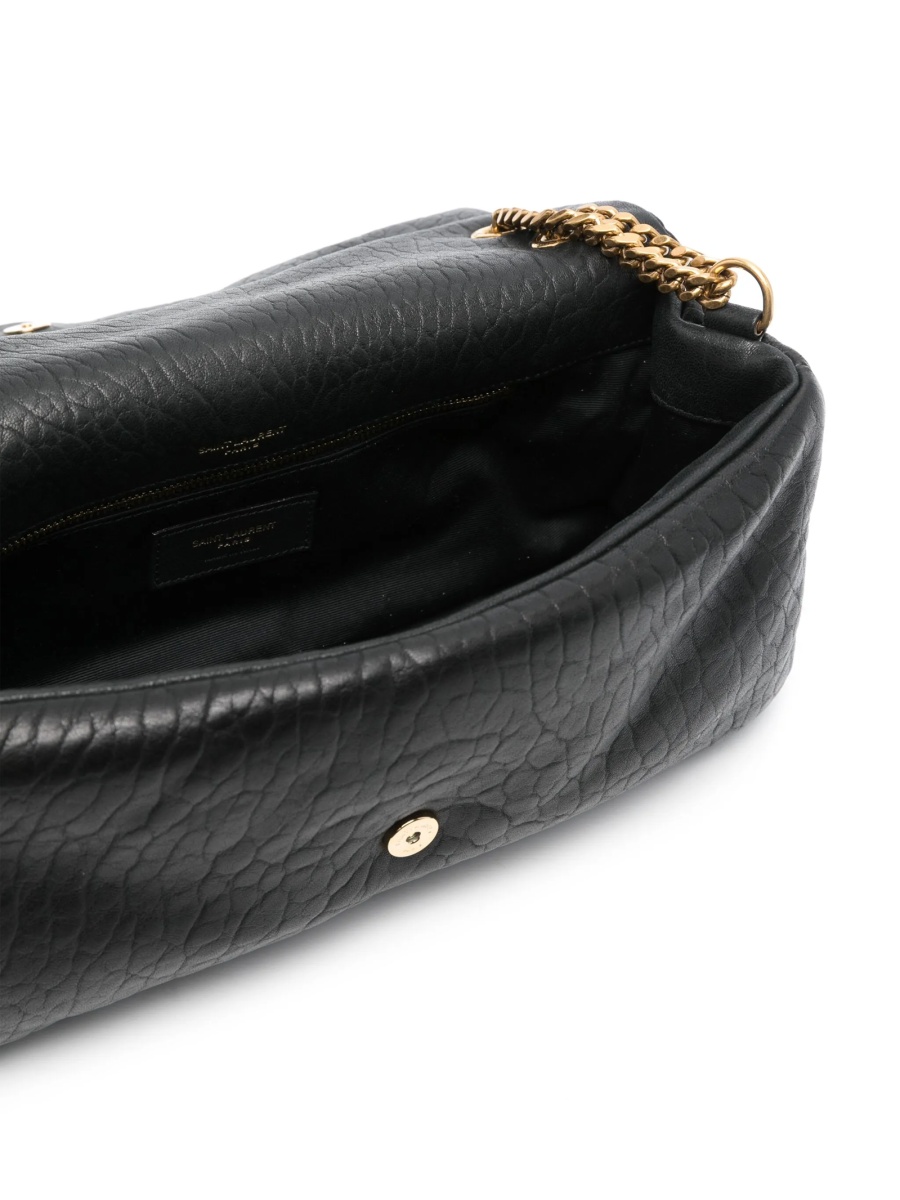 Geanta de umar Saint Laurent neagra din piele - Img 5