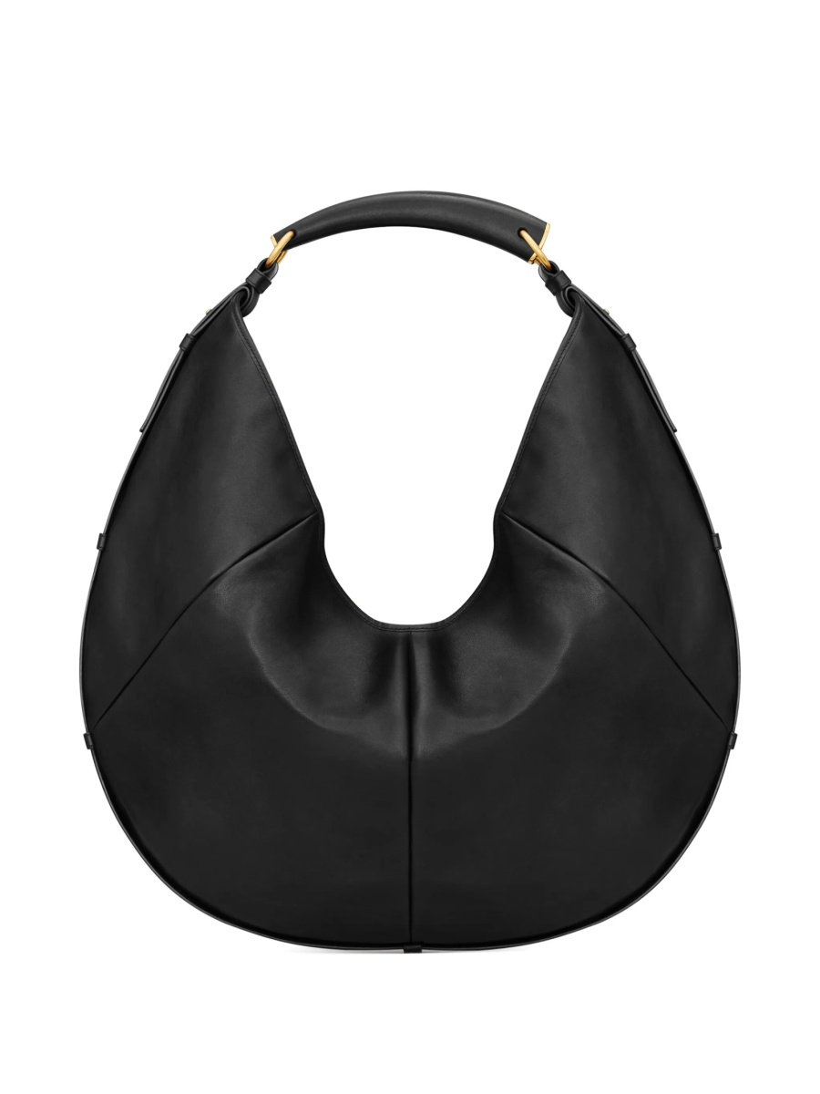 Geanta de umar Saint Laurent neagra din piele - Img 2