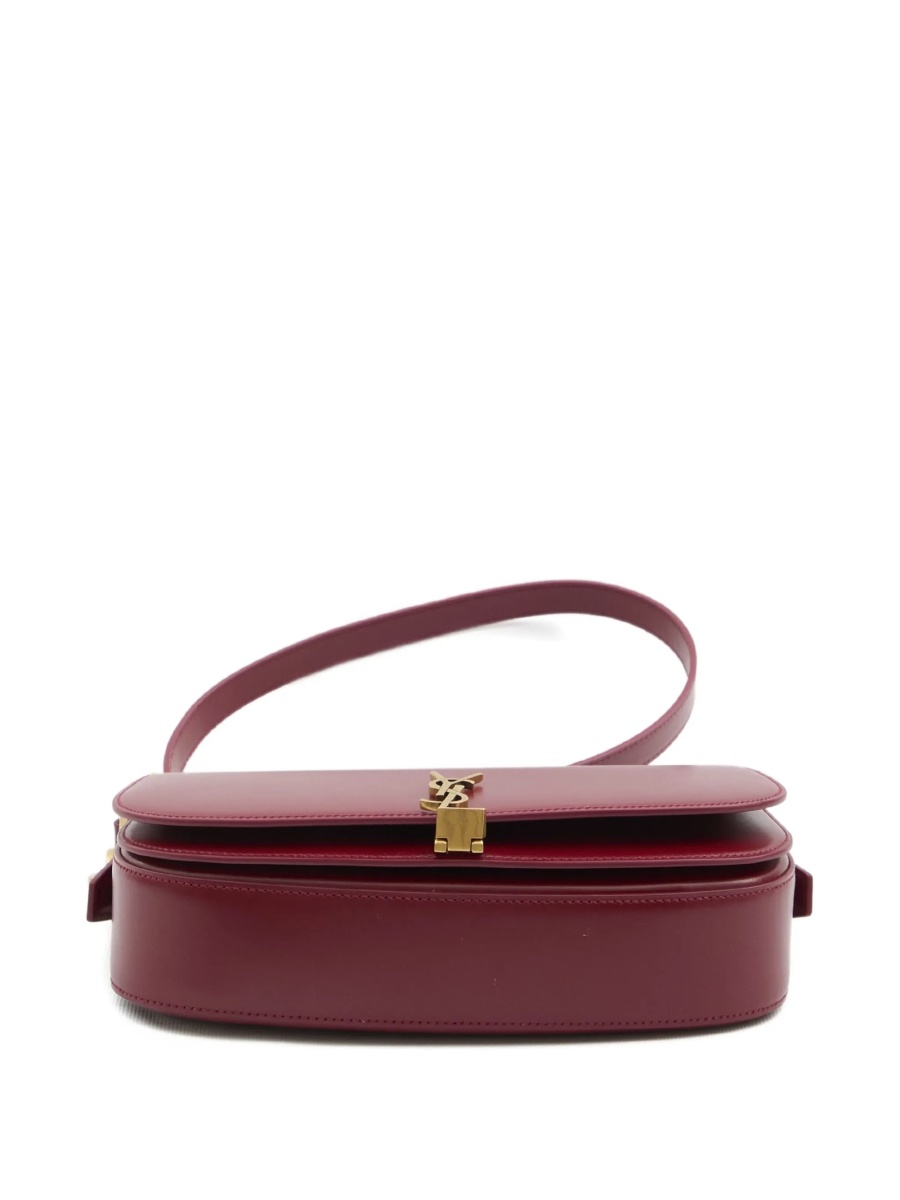 Geanta de umar Saint Laurent rosie din piele - Img 3