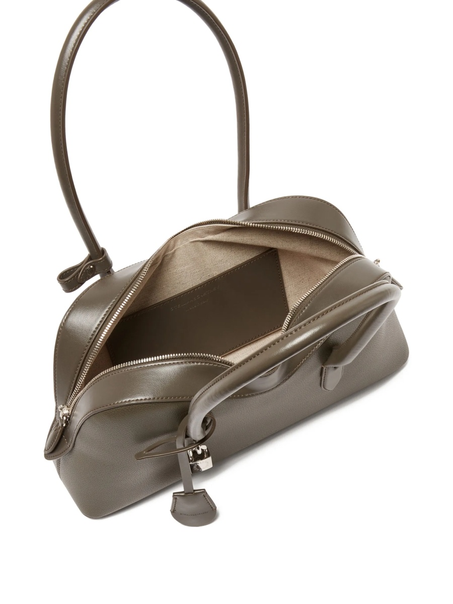 Geanta de umar Stella McCartney verde din poliamida - Img 4