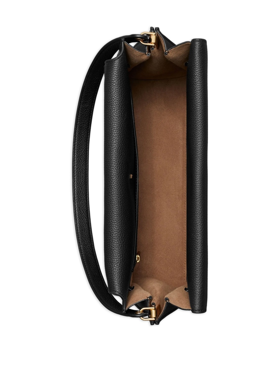Geanta de umar Tory Burch neagra din piele - Img 5