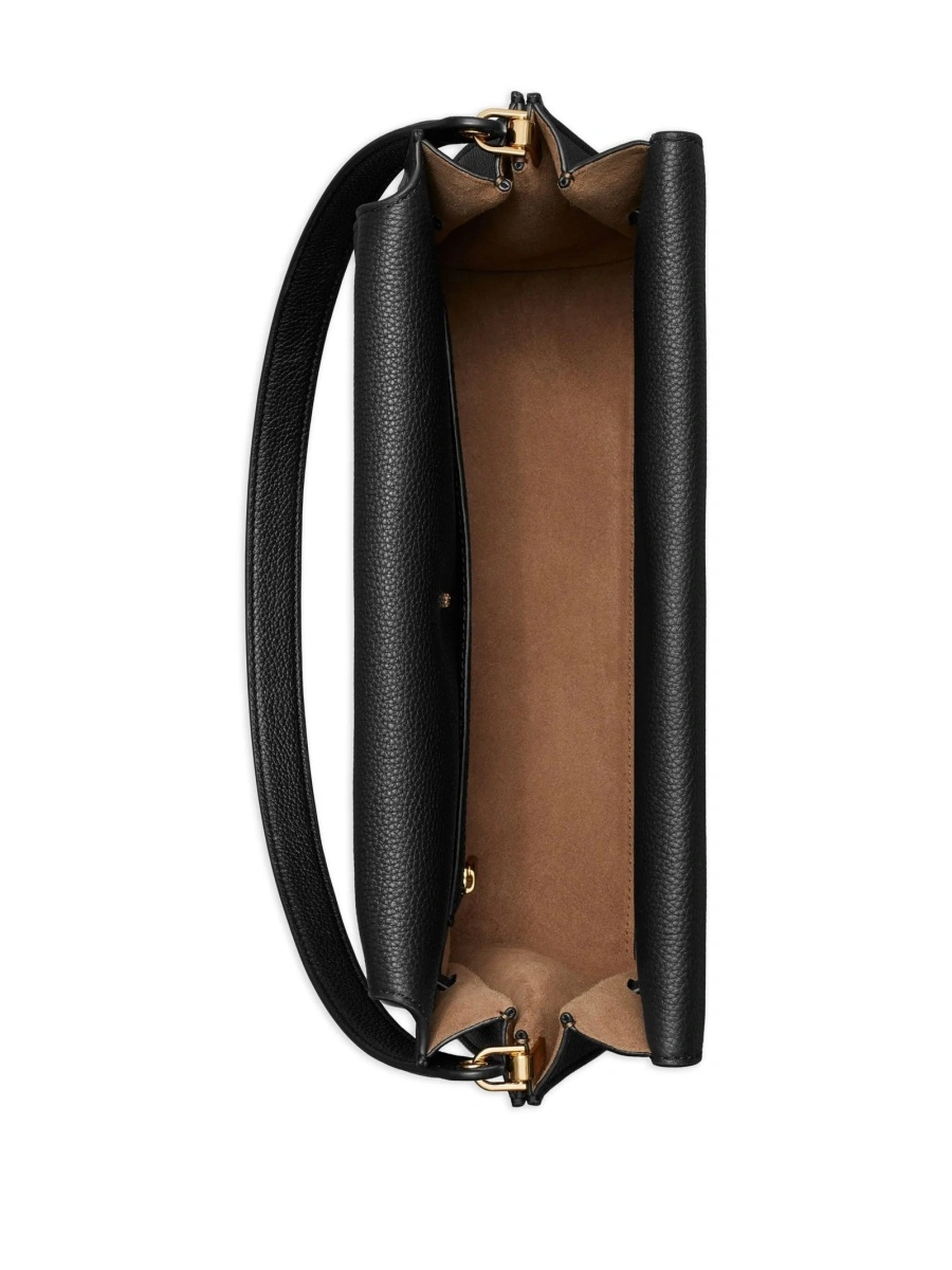 Geanta de umar Tory Burch neagra din piele - Img 5