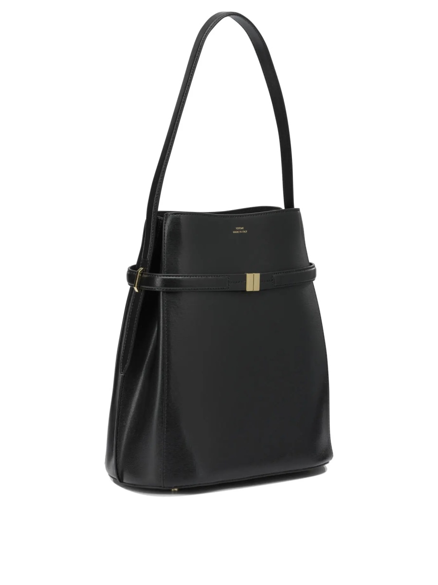 Geanta de umar TOTÊME Small leather shoulder bag - Img 2