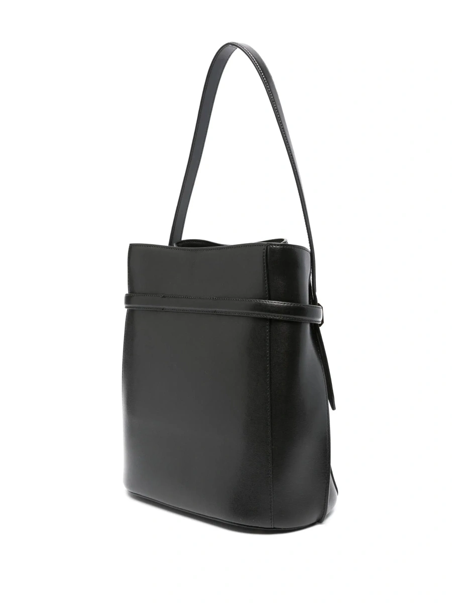 Geanta de umar TOTÊME Small leather shoulder bag - Img 6