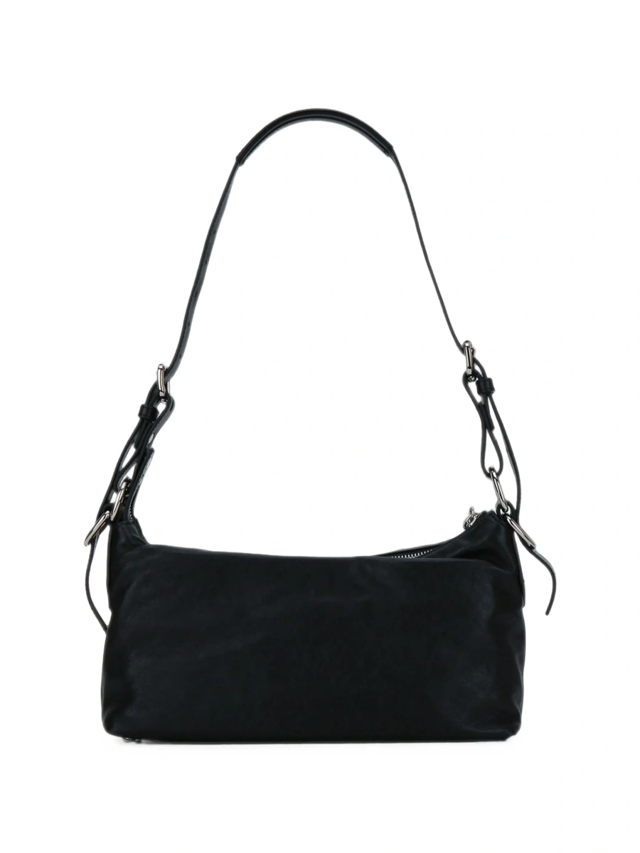 Geanta de umar Vivienne Westwood neagra din piele intoarsa - Img 2