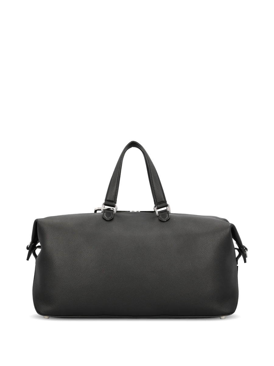 Geanta de voiaj Fendi neagra din piele - Img 3