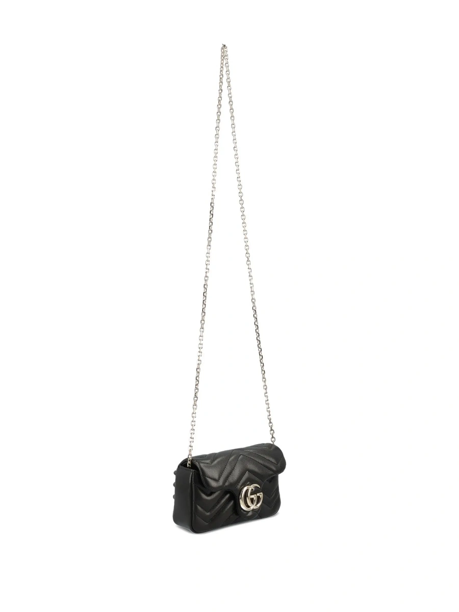 Geanta mini Gucci 'Ophidia' neagra din piele - Img 5