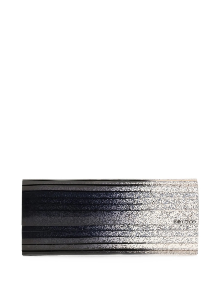 Geanta plic Jimmy Choo neagra din acrilic - Img 2