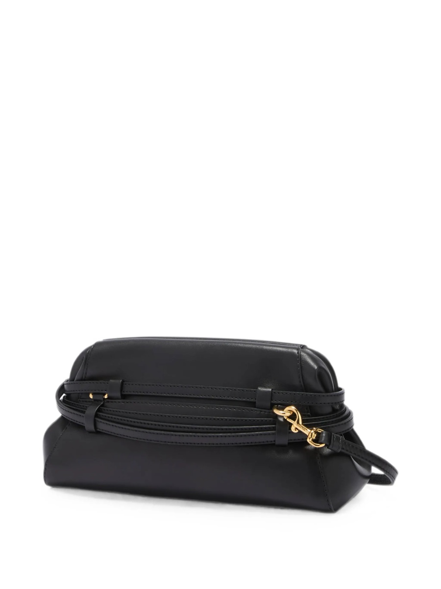 Geanta plic Moschino neagra din piele - Img 2