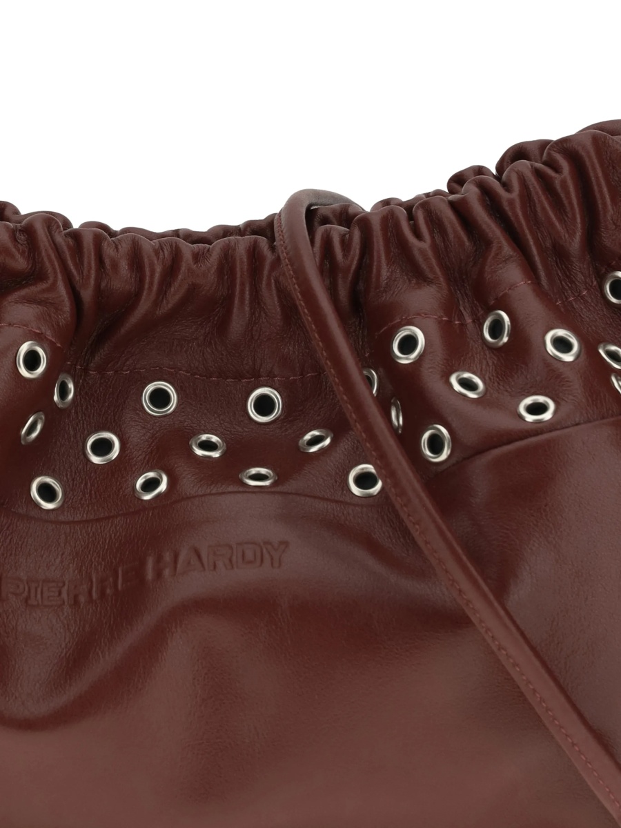 Geanta plic PIERRE HARDY rosie din piele - Img 4