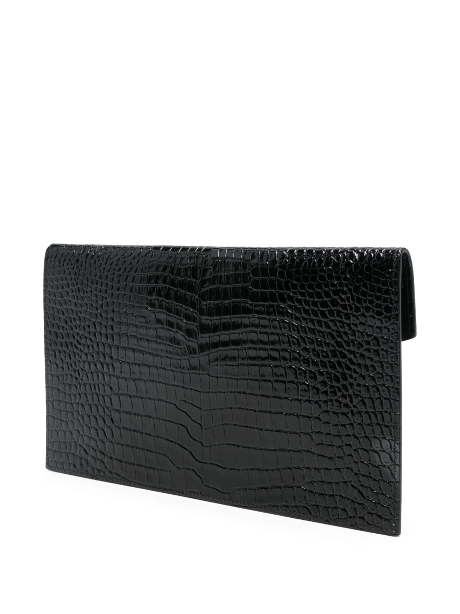 Geanta plic Saint Laurent Envelope neagra - Img 3