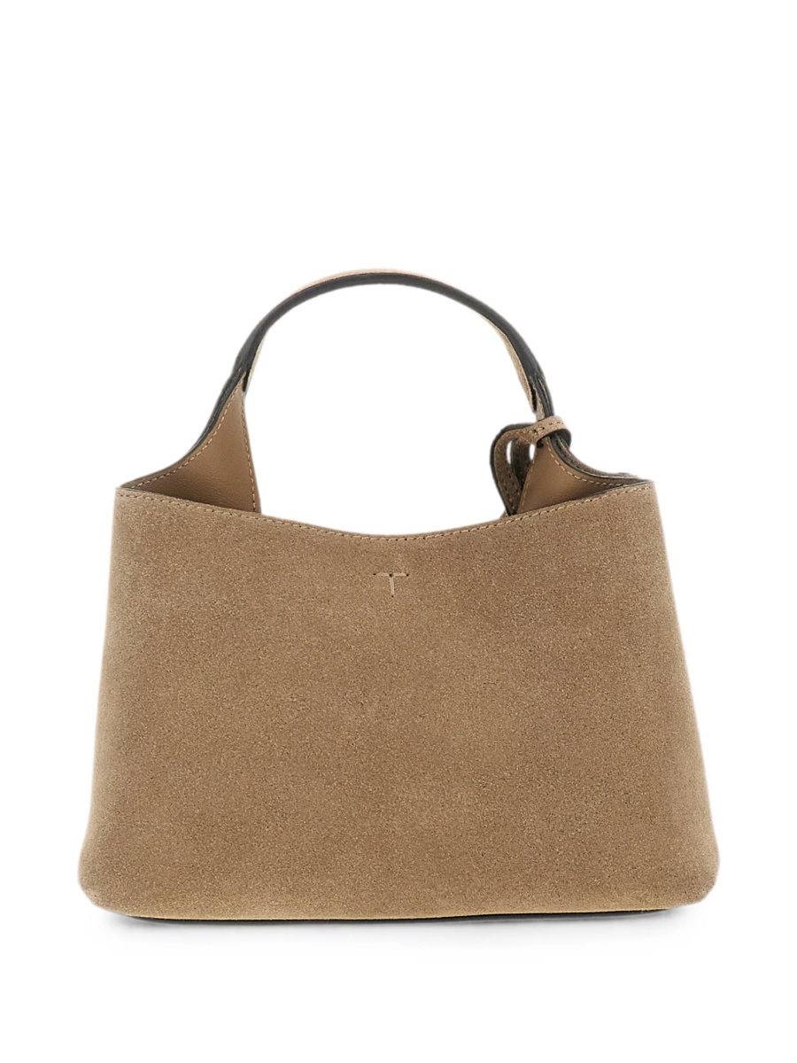 Geanta plic TOD'S neutra din piele intoarsa - Img 2