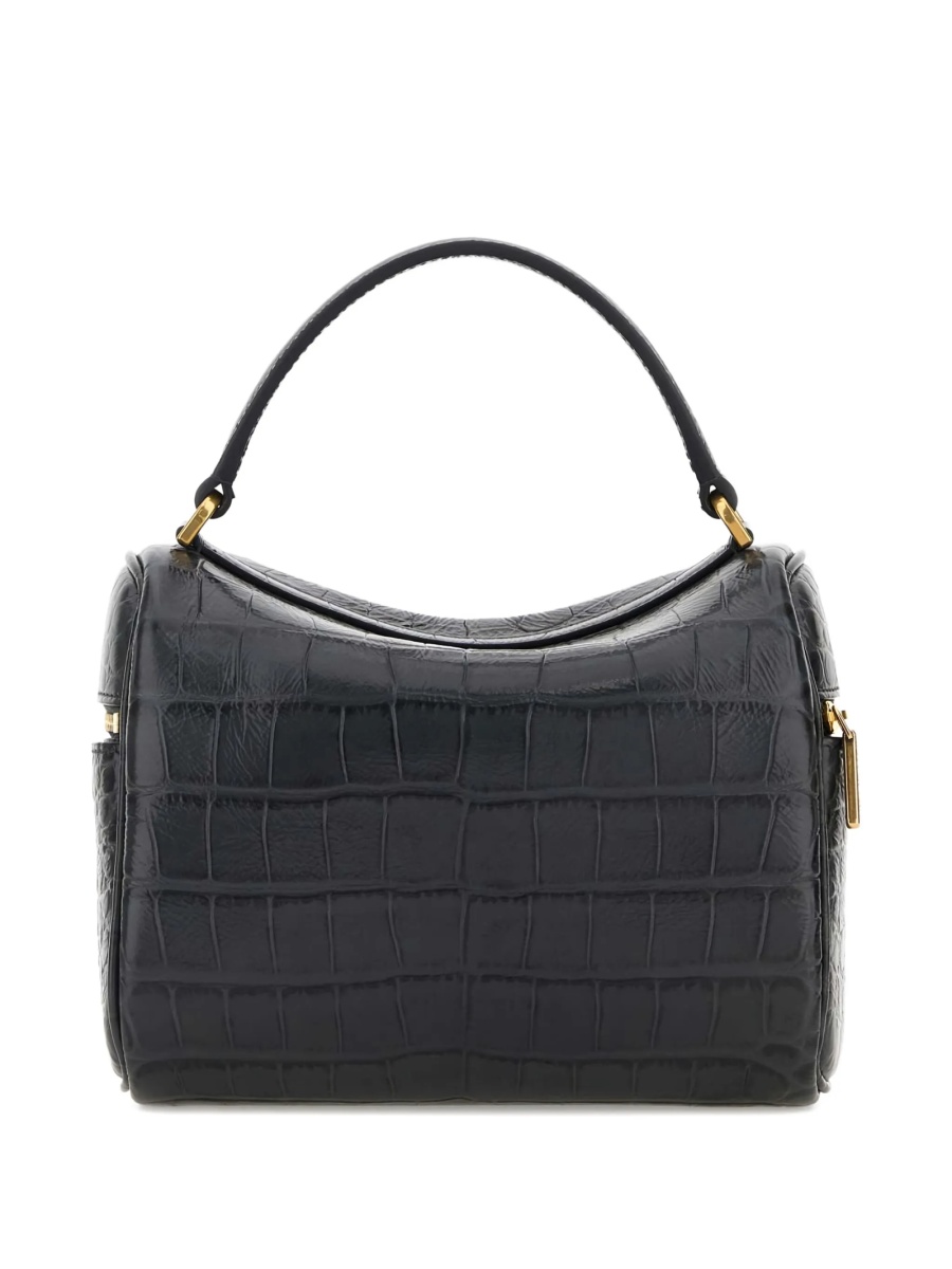 Geanta tip postas Balenciaga neagra din piele - Img 2