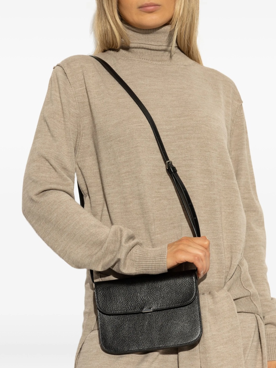 Geanta tip postas LEMAIRE neagra din piele - Img 2