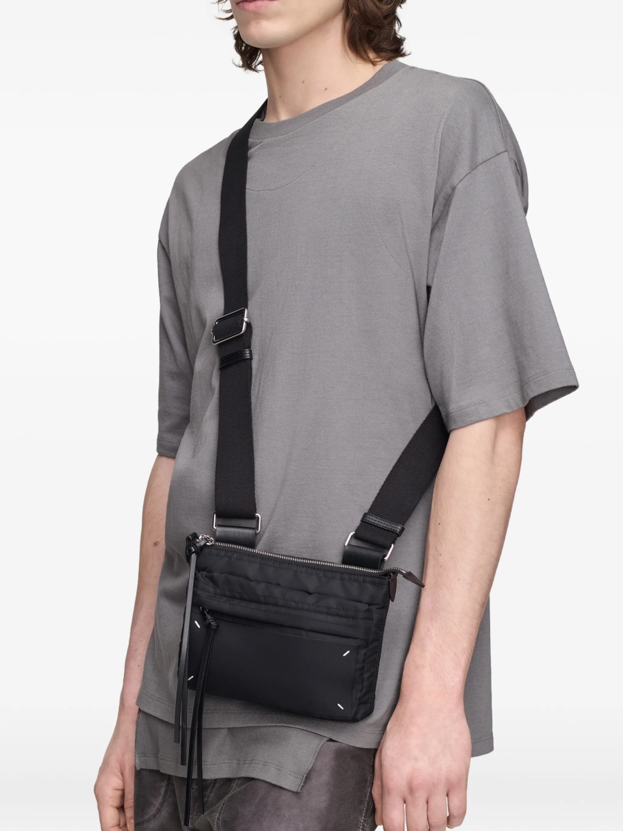 Geanta tip postas Maison Margiela neagra - Img 2