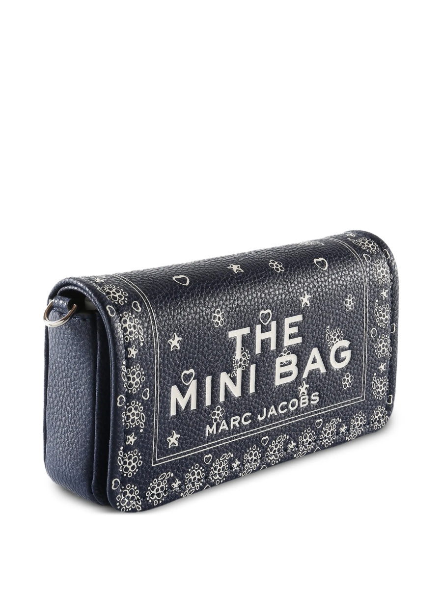 Geanta tip postas Marc Jacobs albastra din poliuretan si piele - Img 3
