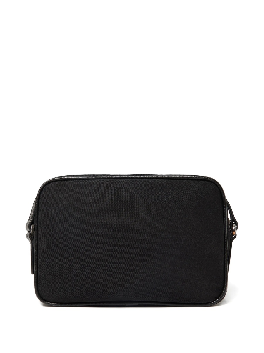 Geanta tip postas Stella McCartney neagra din poliamida - Img 3