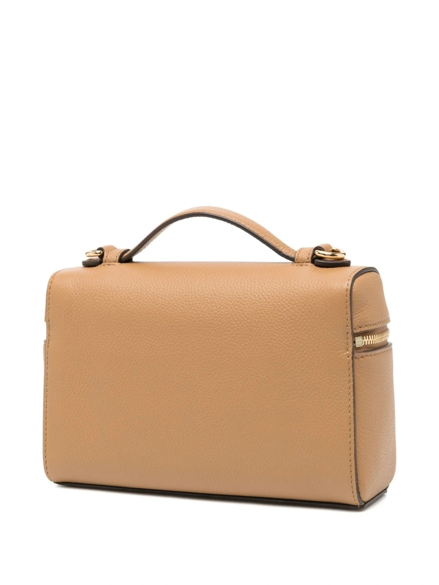 Geanta tip postas Tory Burch maro din piele - Img 3
