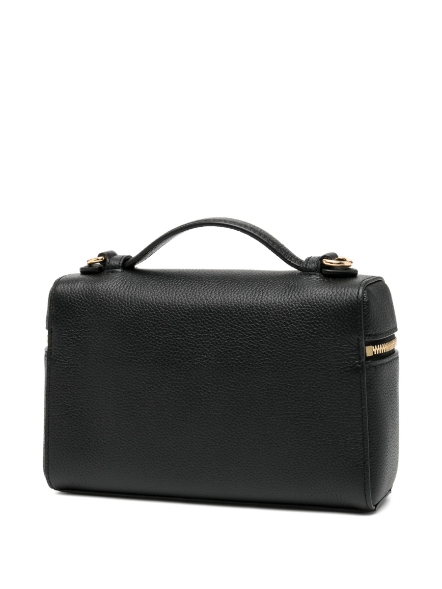 Geanta tip postas Tory Burch neagra din piele - Img 3