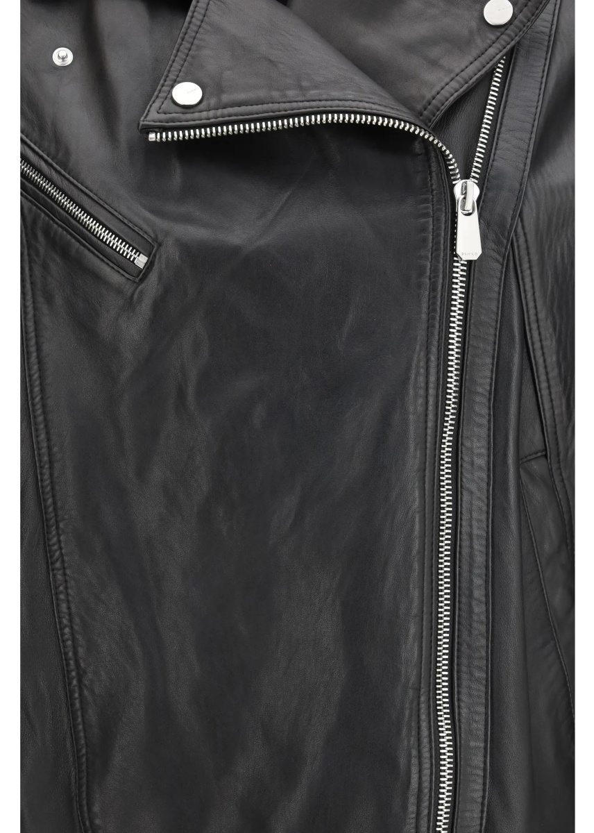 Geci Leather biker Jacket - Img 3