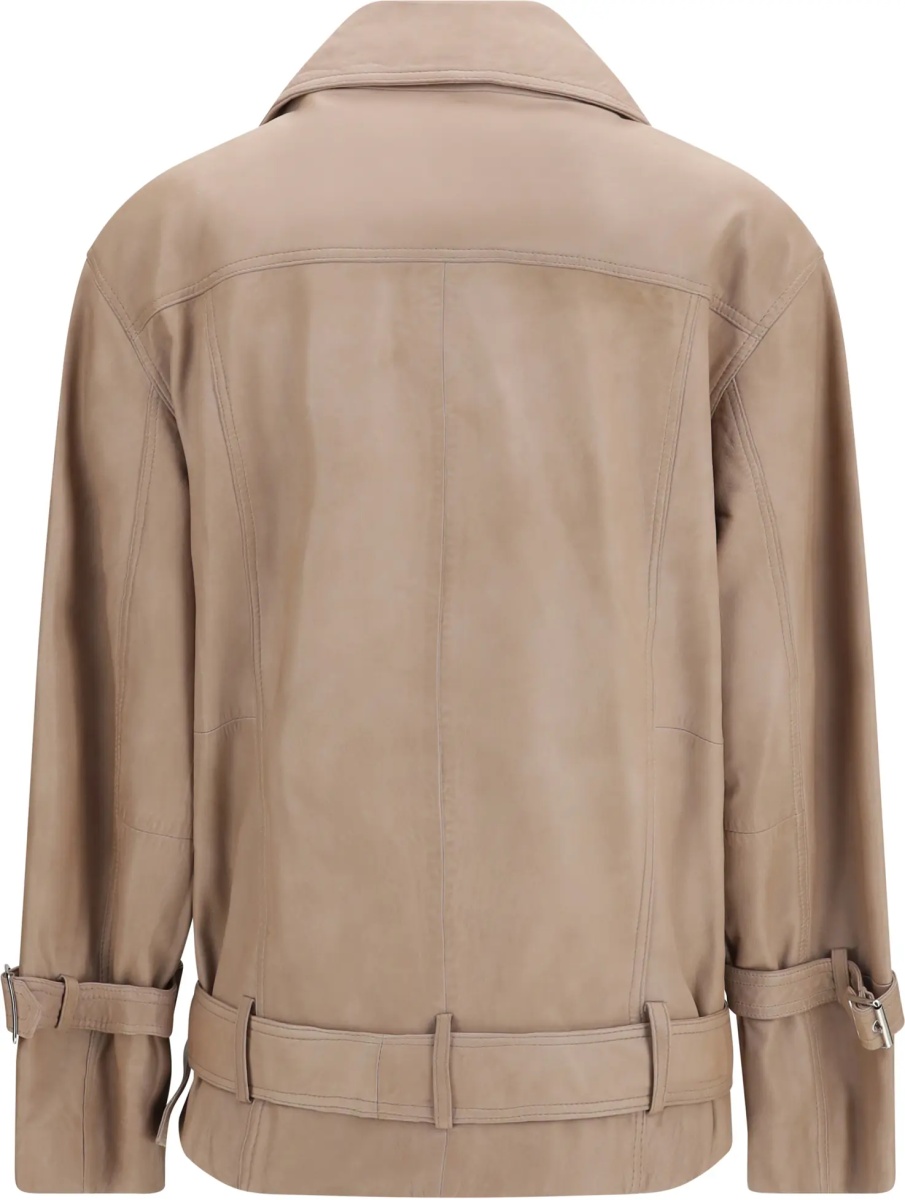 Geci Leather biker Jacket - Img 2