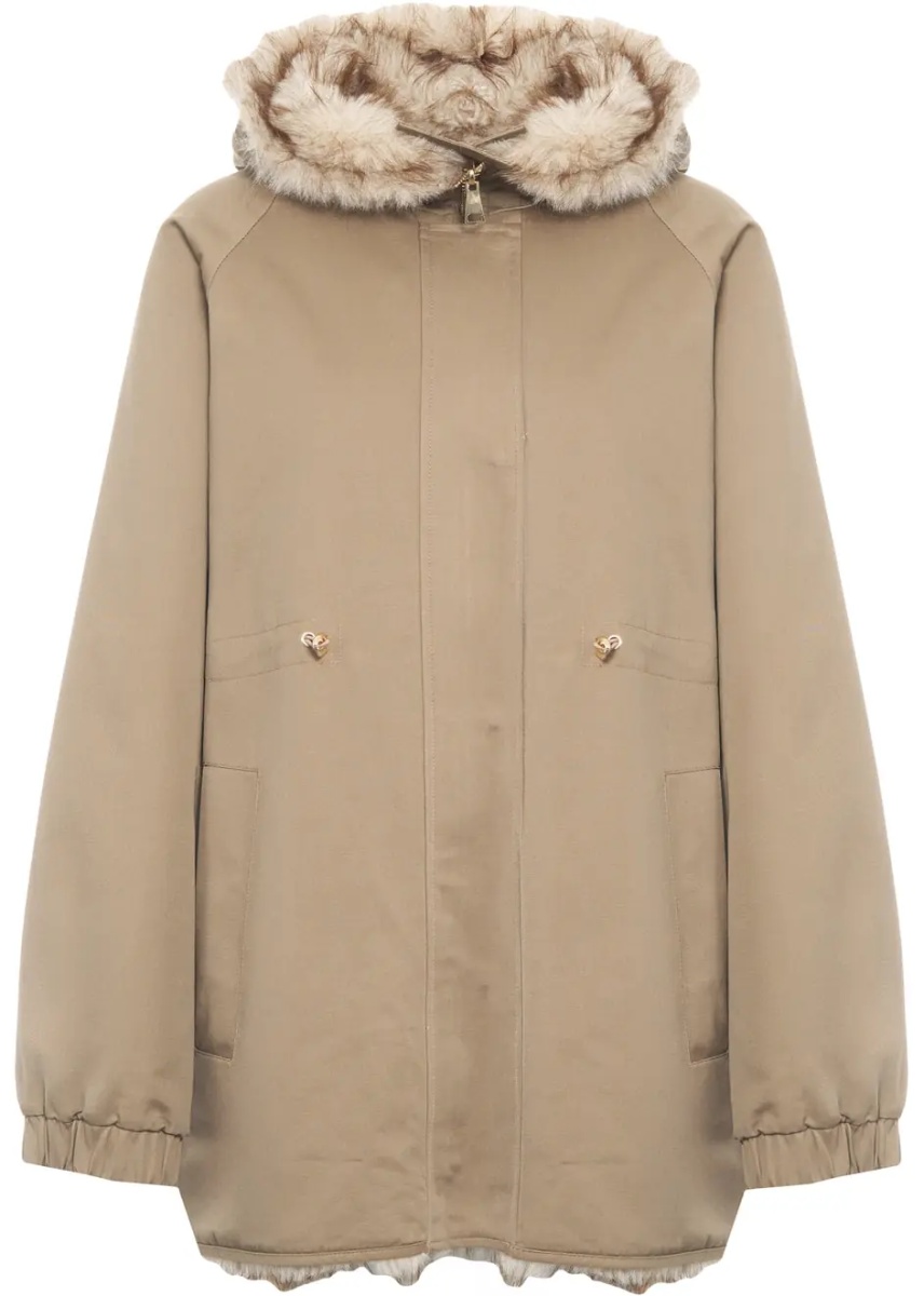 Geci Parka with detachable fur trim - Img 2