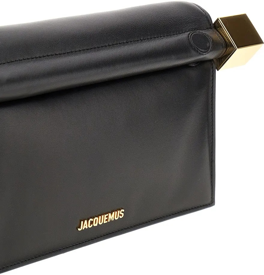 Genti Nappa leather 'Rond Carré' clutch - Img 4