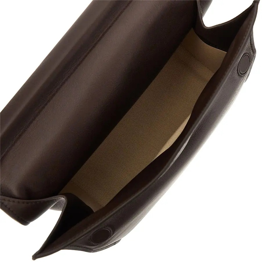Genti Nappa leather 'Rond Carré' clutch - Img 3