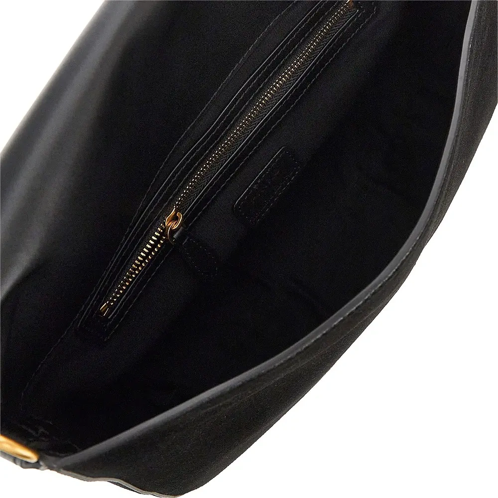 Genti Suede leather medium Love Bag Satchel bag - Img 3