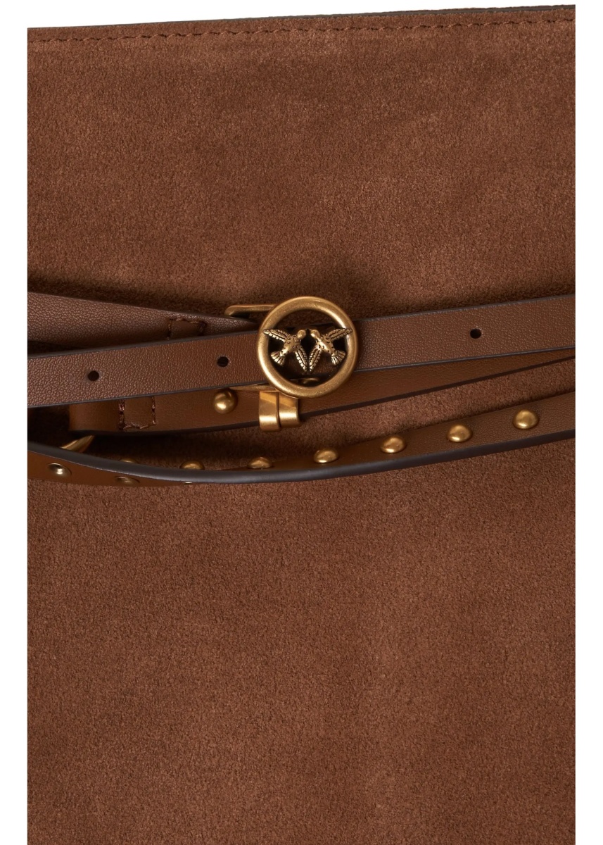 Genti Suede shoulder bag - Img 5