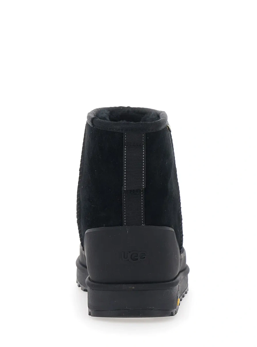 Ghete CLASSIC MINI GUARD GTX ankle boots with waterproofing and soft black shearling in women's - Img 4