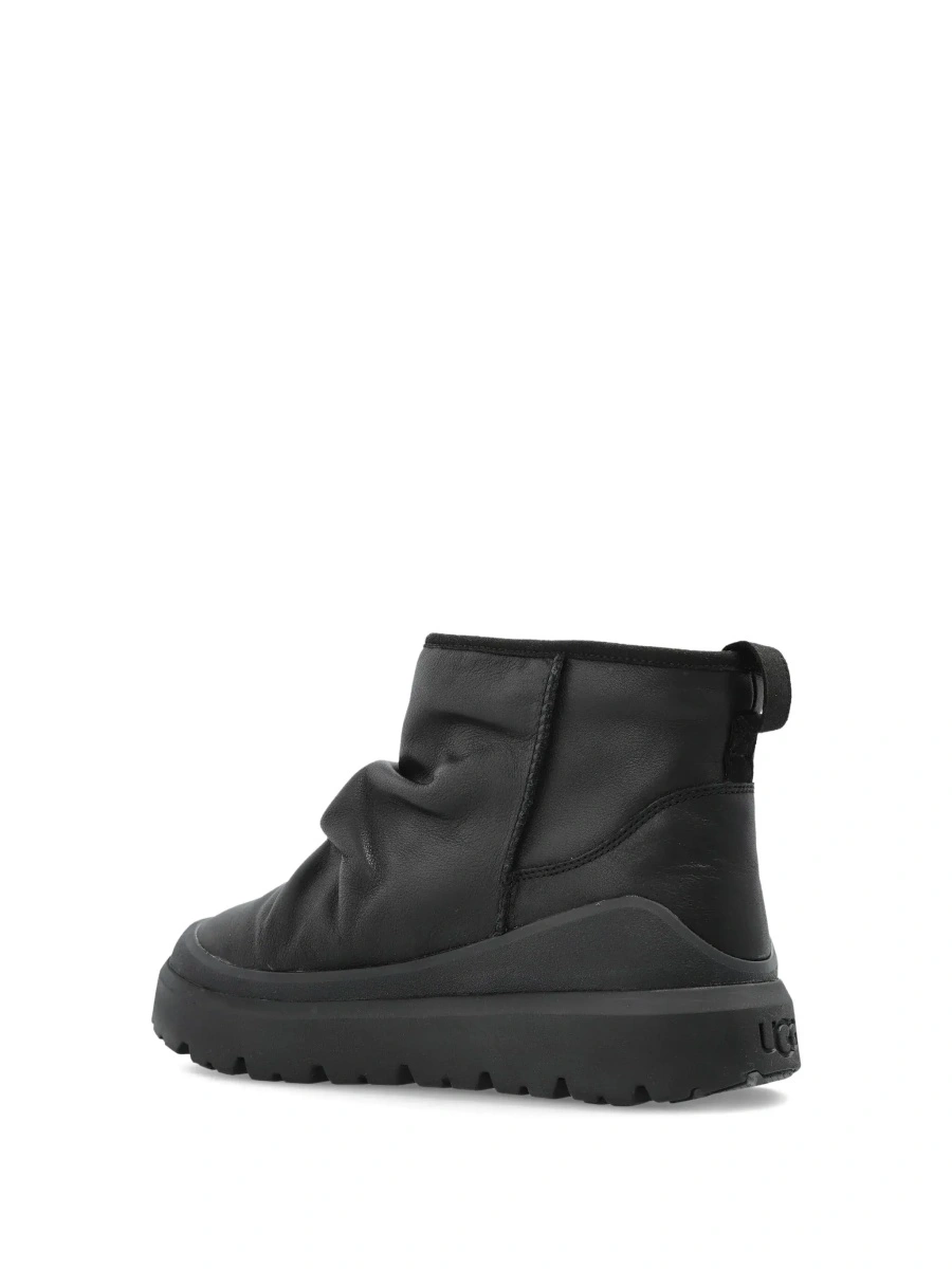 Ghete UGG negre din piele 'Heritage Utility' - Img 6