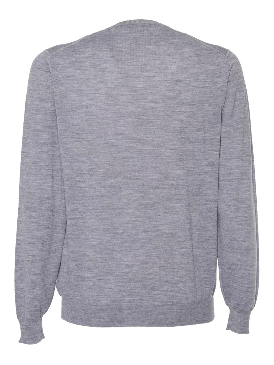 Gray pullover in cool wool - Img 2