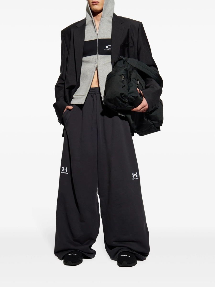 Hanorac Balenciaga gri - Img 2