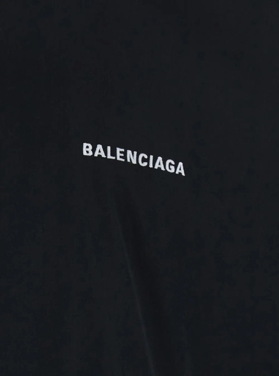 Hanorac Balenciaga negru - Img 3