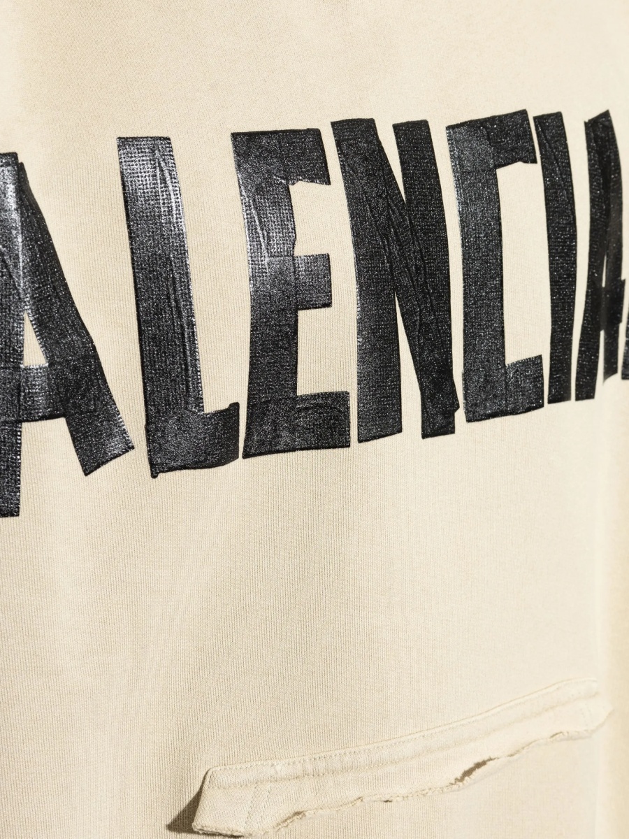 Hanorac Balenciaga neutru - Img 5