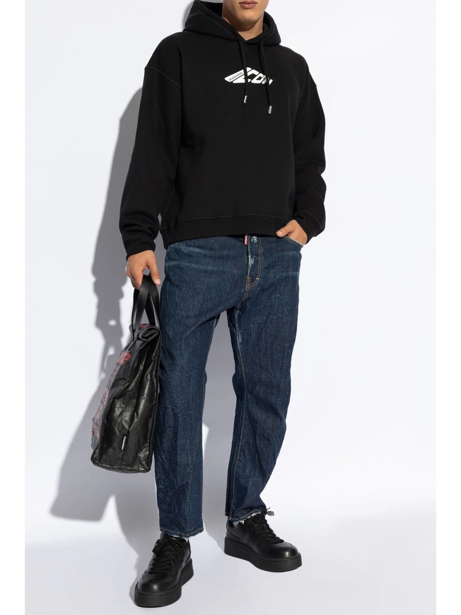 Hanorac DSQUARED2 negru - Img 2