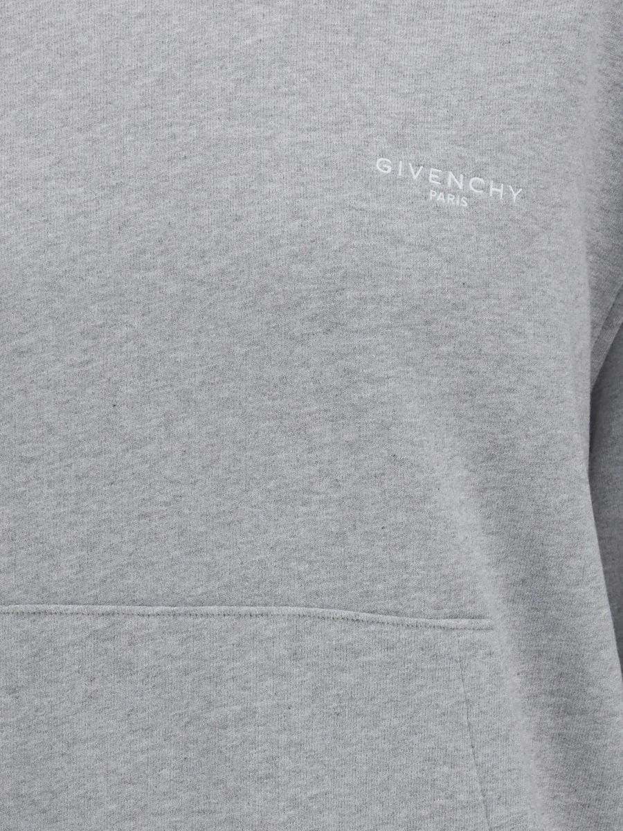 Hanorac Givenchy gri din bumbac - Img 6