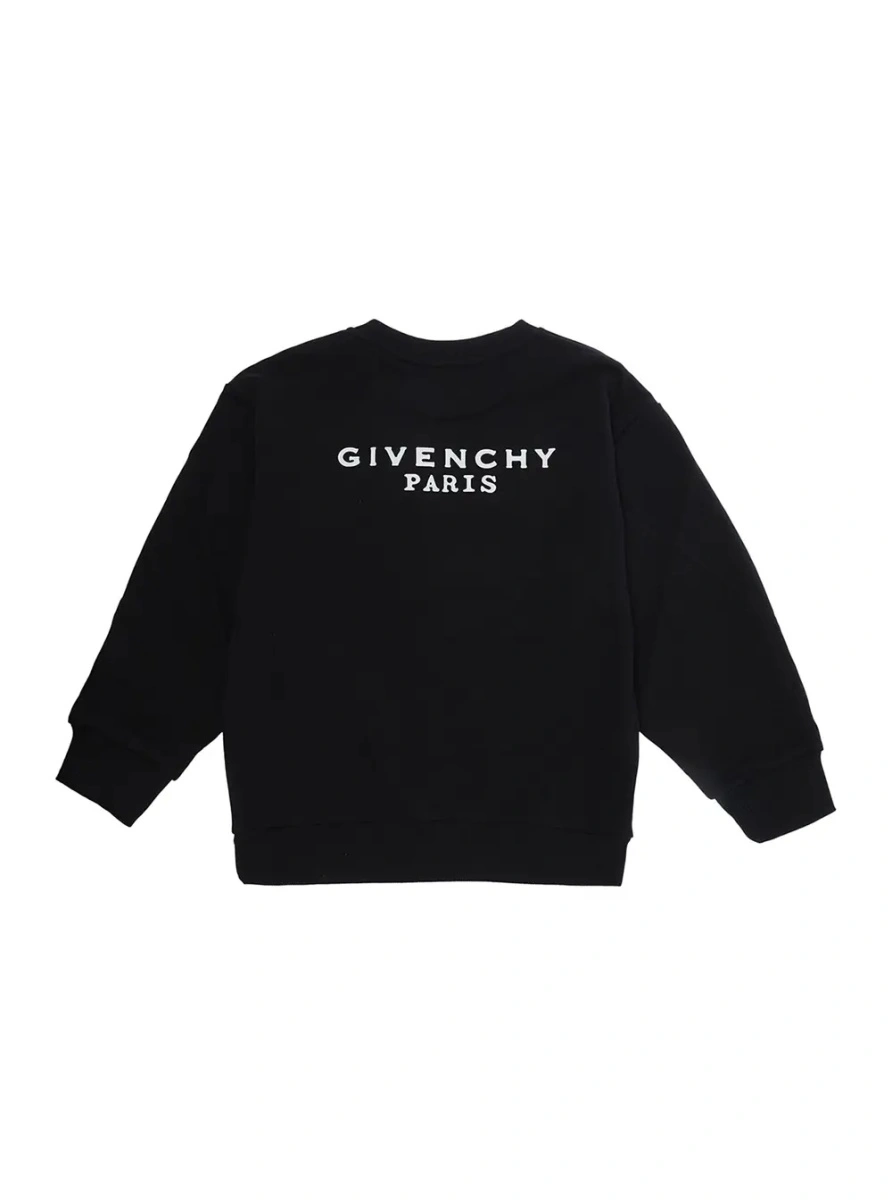Hanorac Givenchy negru din bumbac - Img 2
