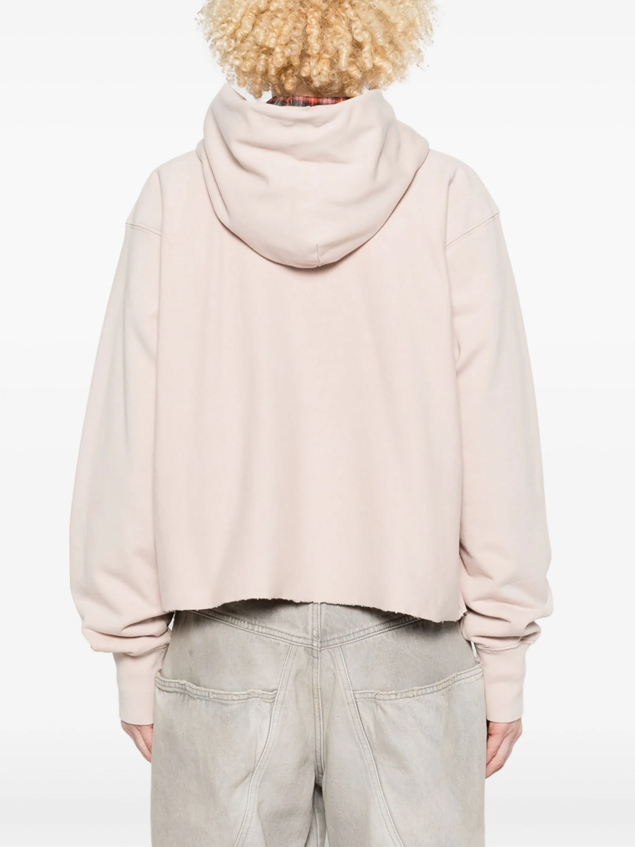 Hanorac Maison Margiela roz din bumbac - Img 4